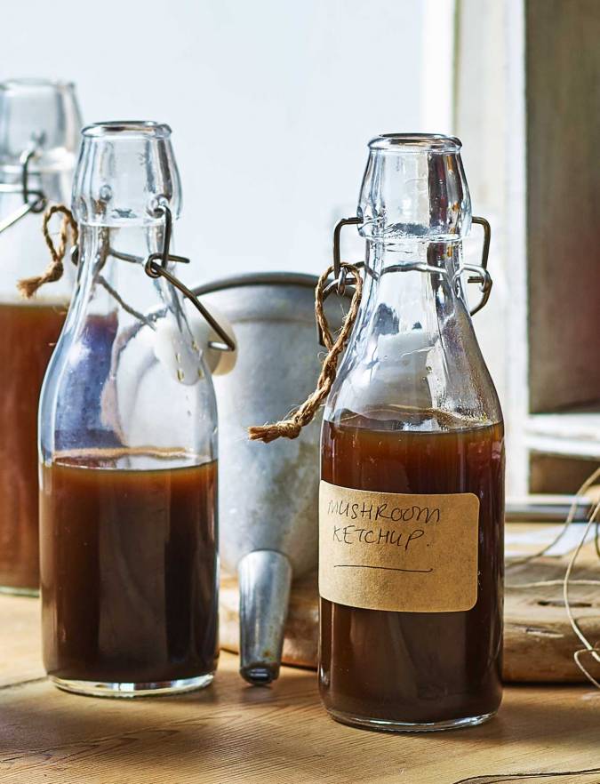 How to make homemade mushroom ketchup Sainsbury's Magazine