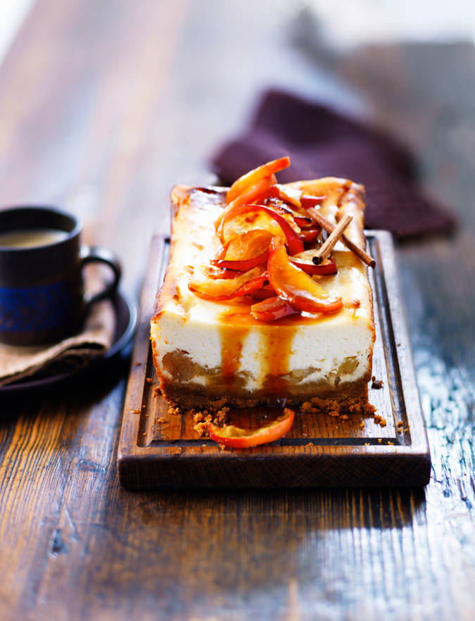 Recipe: Toffee apple cheesecake