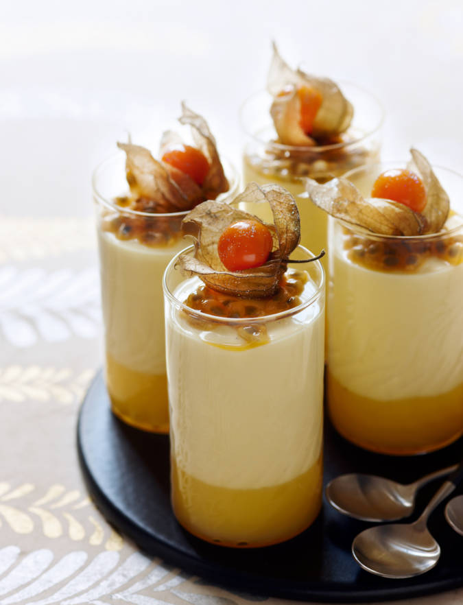 Recipe: Lemon passionfruit creams