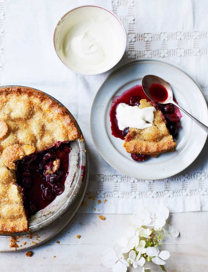 Recipe: Cherry pie with a buttermilk crust