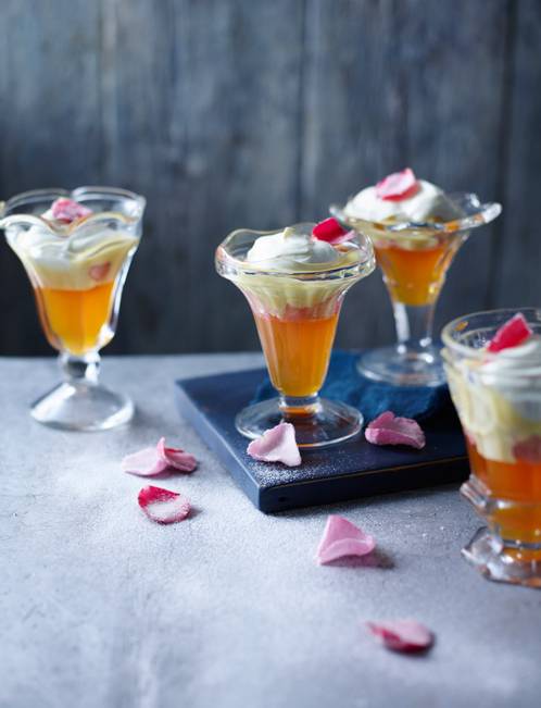Recipe: Rhubarb and custard sundaes