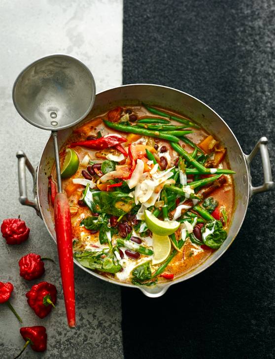 Recipe: Caribbean vegetable curry