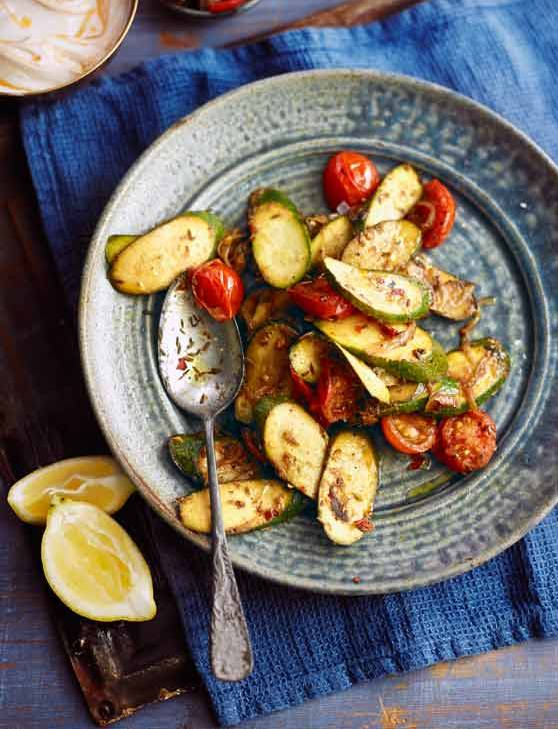 Cumin Spiced Courgettes And Tomatoes Sainsbury S Magazine Cumin Spiced Courgettes And Tomatoes Sainsbury S Magazine