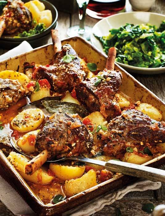 Greek lamb kleftiko with potatoes, oregano and lemon recipe | Sainsbury ...