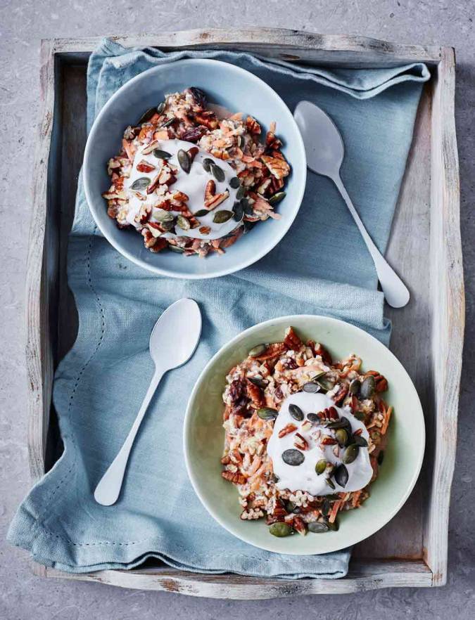 Recipe: Carrot cake overnight oats