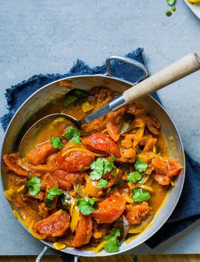 Recipe: Fresh tomato curry