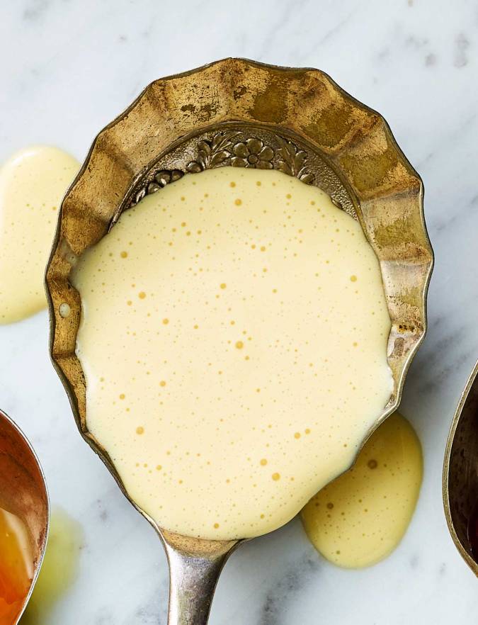 Recipe: Eggnog custard