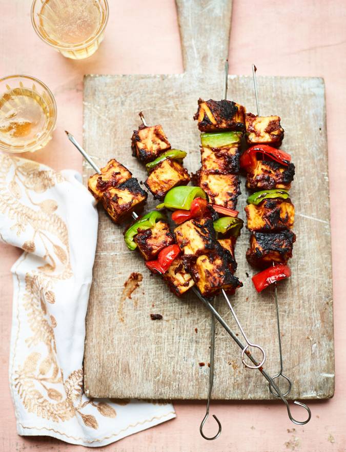 Recipe: Chilli paneer skewers