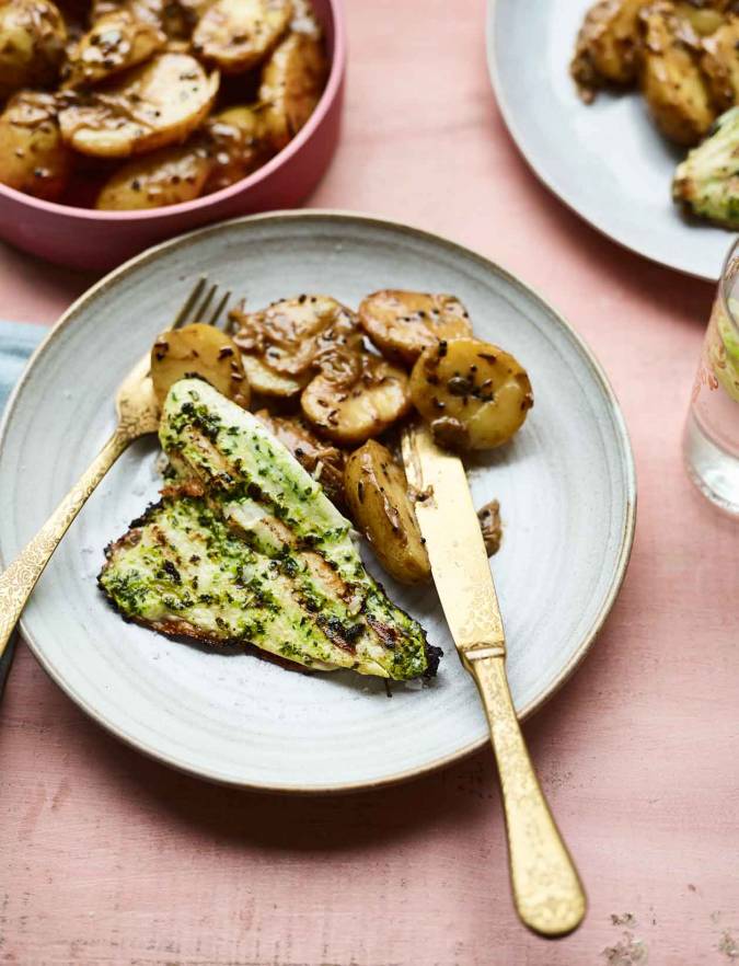 Recipe: Hariyali sea bream