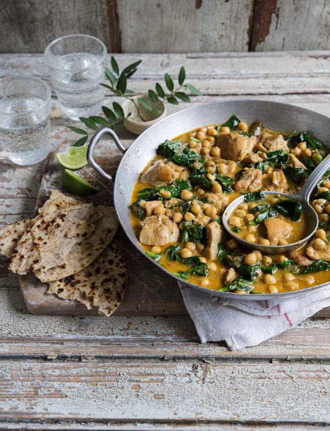 Recipe: Sri Lankan chicken and chickpea curry