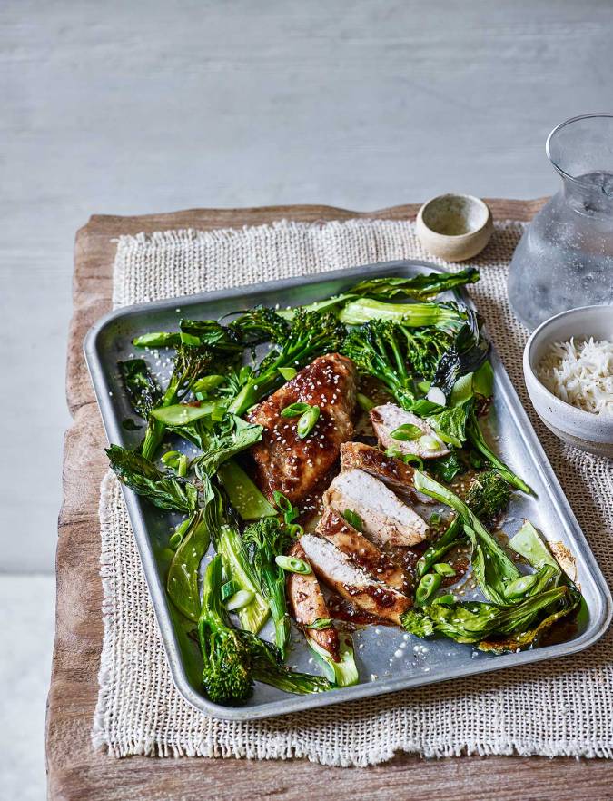 Recipe: Chinese chicken traybake