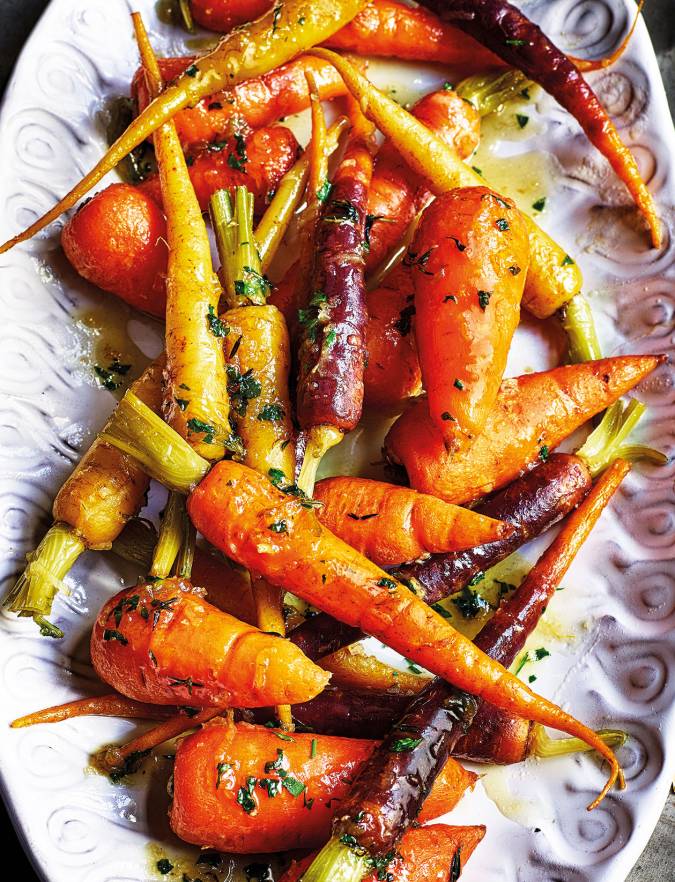 Recipe: Honey and ginger-glazed carrots