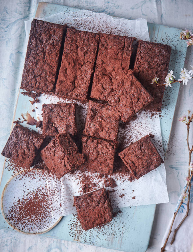 Recipe: Dark chocolate, ginger and sweet potato brownies