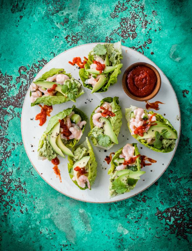 Prawn cocktail Prawn cocktail bites recipe | Sainsbury's Magazine