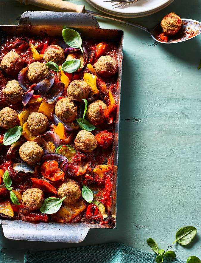 Recipe: Mediterranean falafel bake