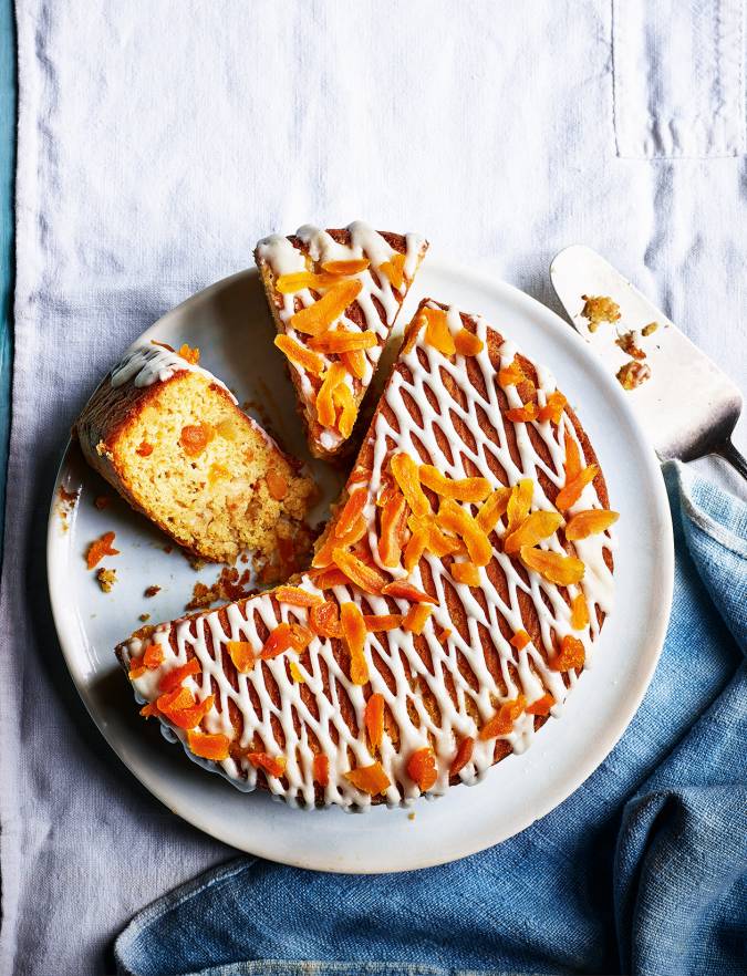 Recipe: 'Skinny' apricot cake