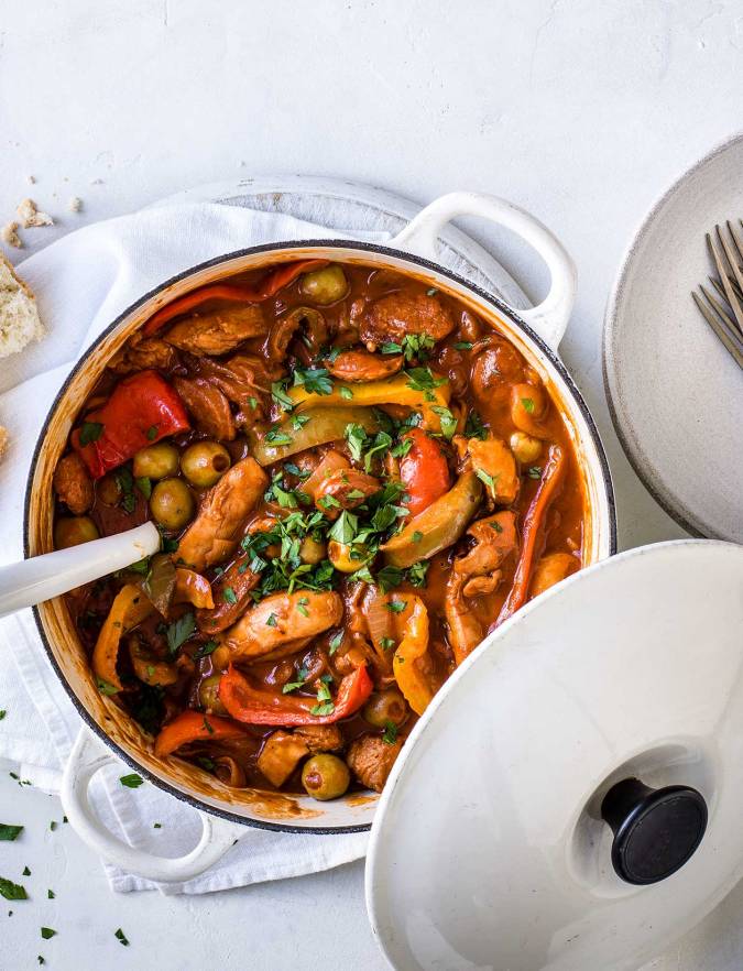 Recipe: Chicken and chorizo stew
