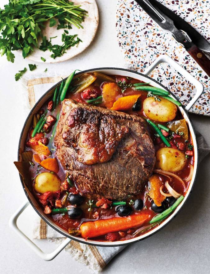 Recipe: Provençale daube-style pot roast beef