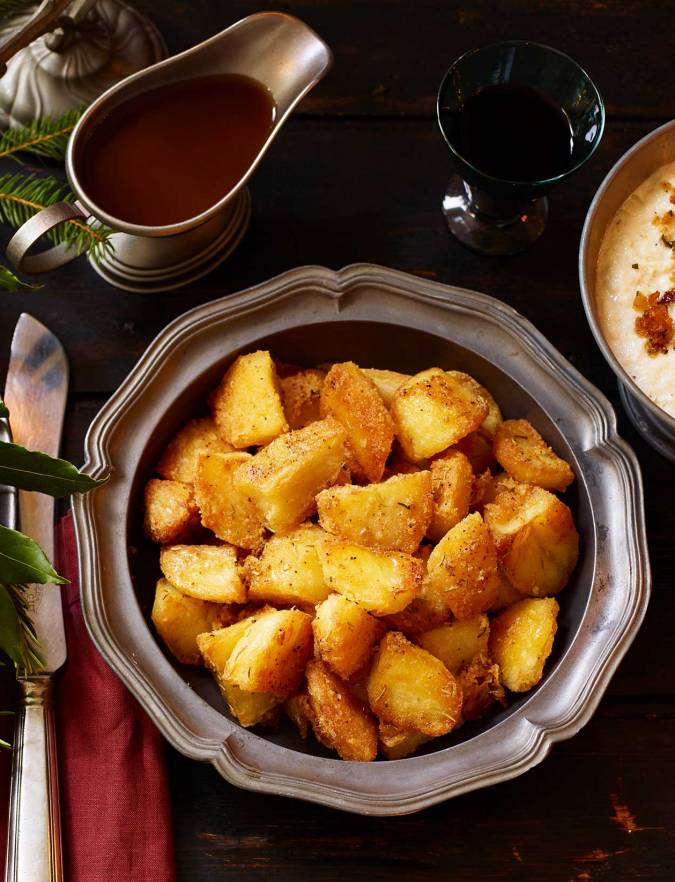 Recipe: Crunchy roast potatoes