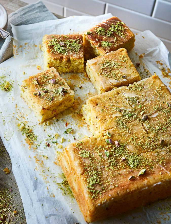 Saffron cake recipe Sainsbury's Magazine