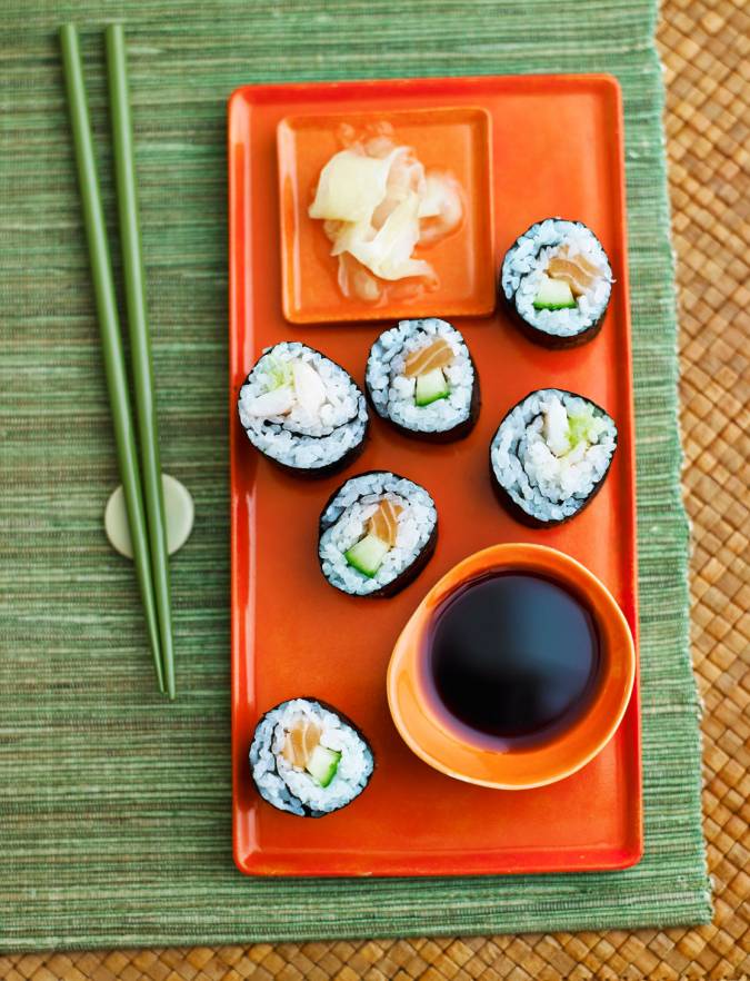 Recipe: Prawn nori-maki