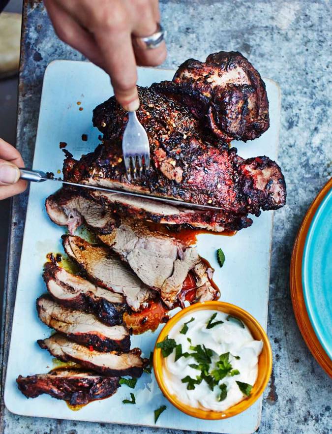 Recipe: Spiced butterflied leg of lamb