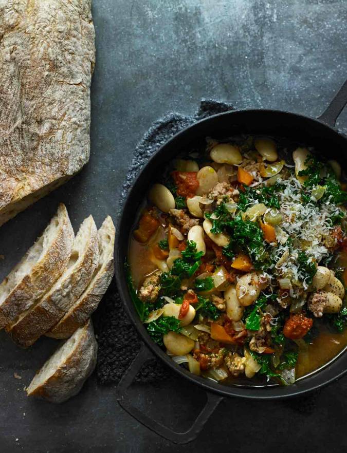 Recipe: Sausage ribollita one-pot