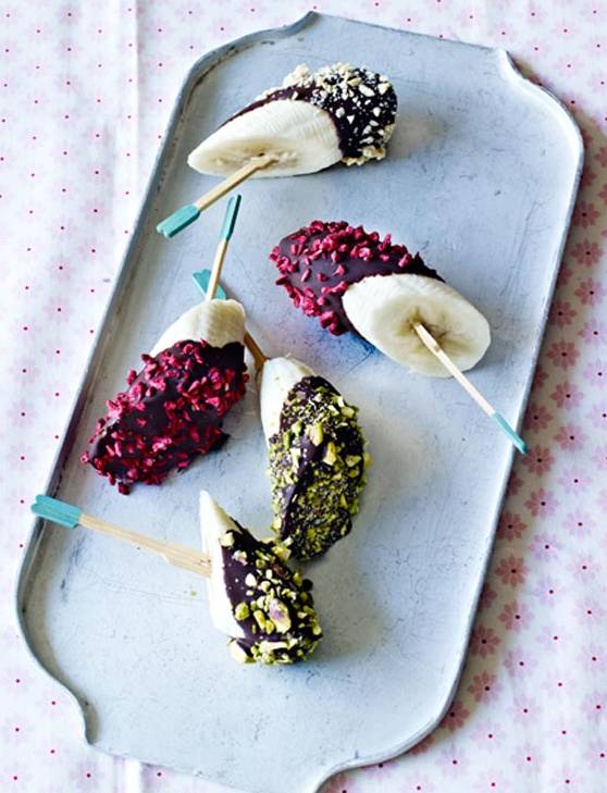 Recipe: Quick and easy banana frozen bites