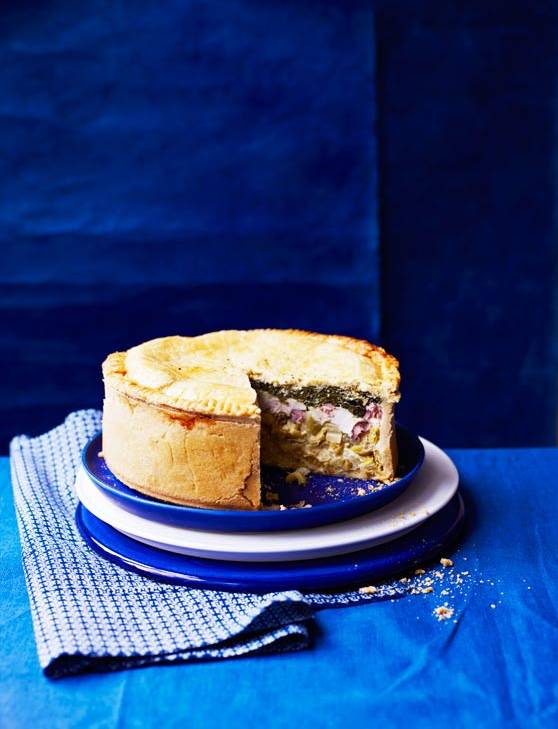 Recipe: Chicken, leek and bacon pie