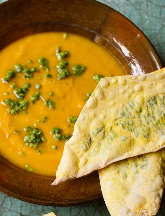 Recipe: Herby crispbreads