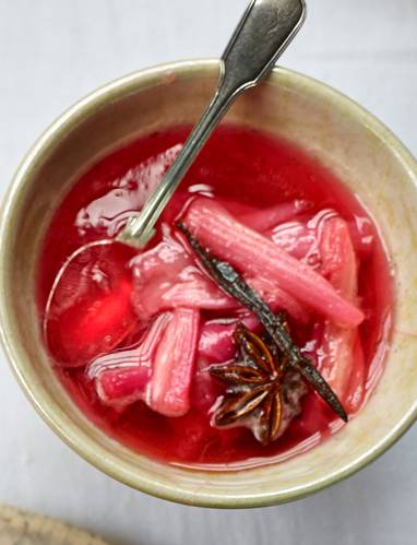 Rhubarb compote  Sainsbury's Magazine