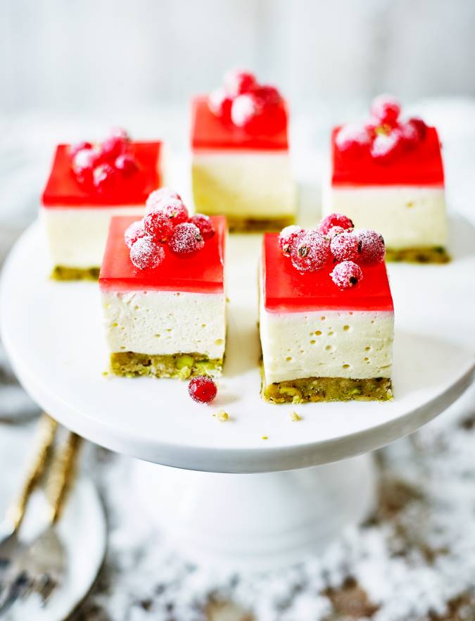 Recipe: Sugar plum cheesecake bites