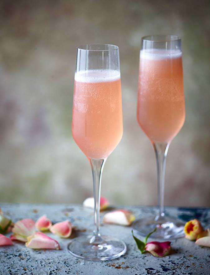 Lychee Bellini recipe Sainsbury's Magazine