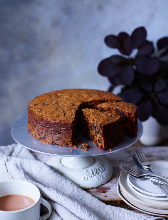 fruit cake rich recipe recipes fruitcake cakes karen photographs thomas magazine