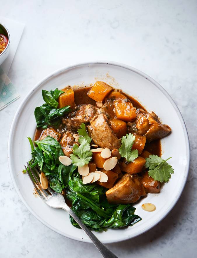 Recipe: Fragrant tomato chicken tagine