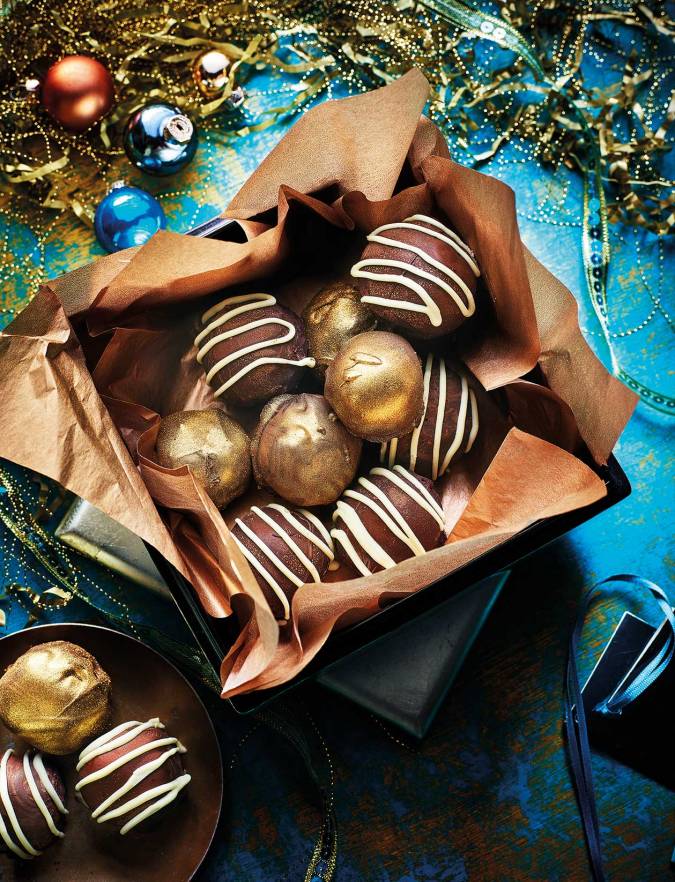 Recipe: Mulled wine truffles