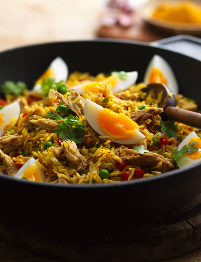 Recipe: John West smoked mackerel kedgeree