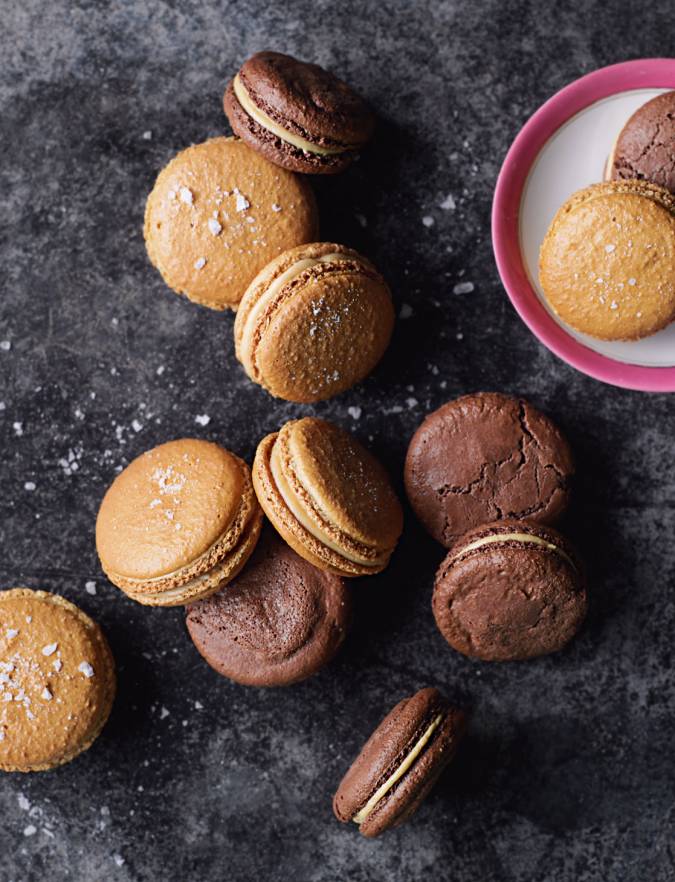 Recipe: Macaroon cookies with salted caramel filling