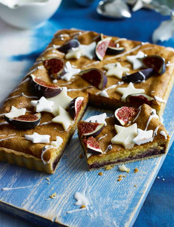 Recipe: Fig and cherry Bakewell tart