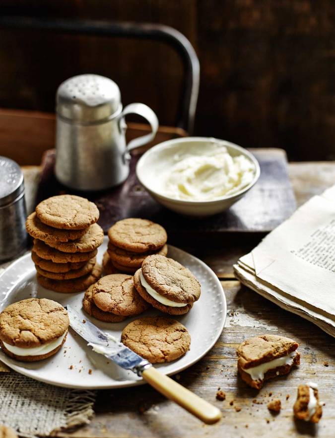 Recipe: Lemon cheesecake gingernuts