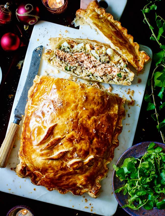 Recipe: Salmon coulibiac