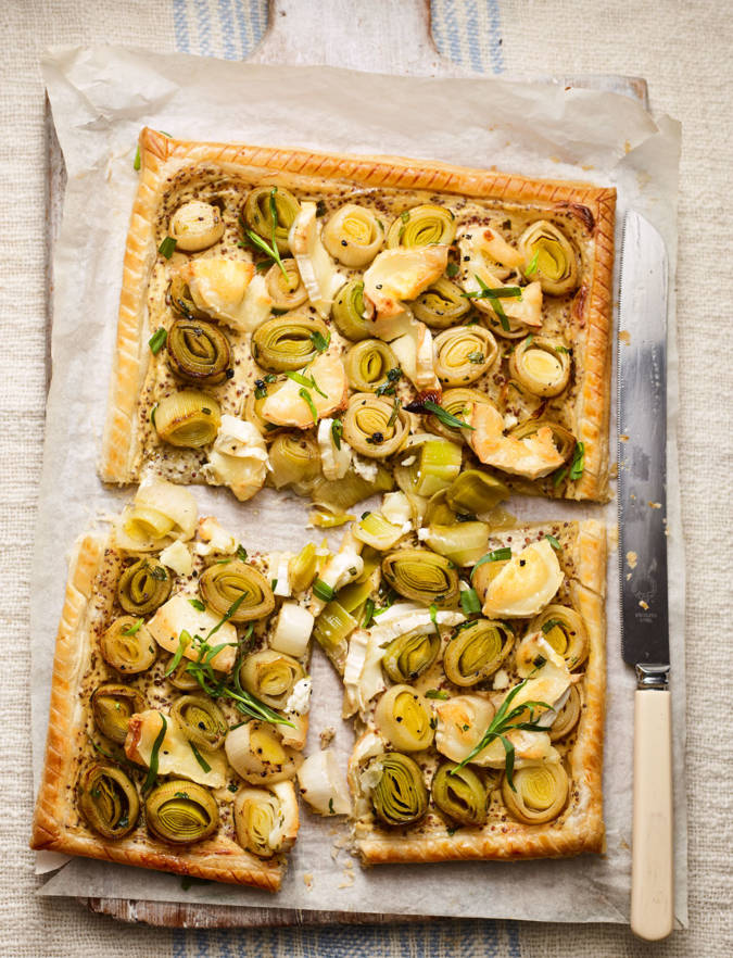 Recipe: Leek and goats’ cheese tart