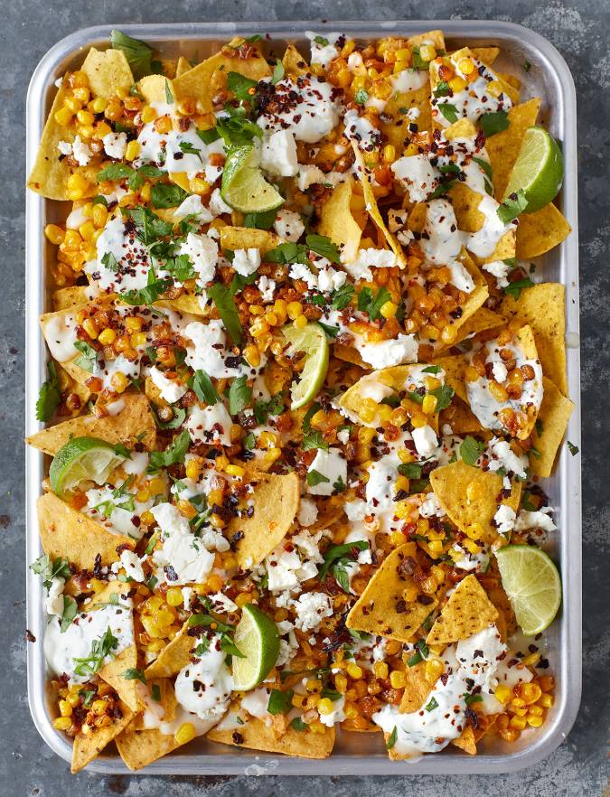 Recipe: Mexican grilled corn nachos