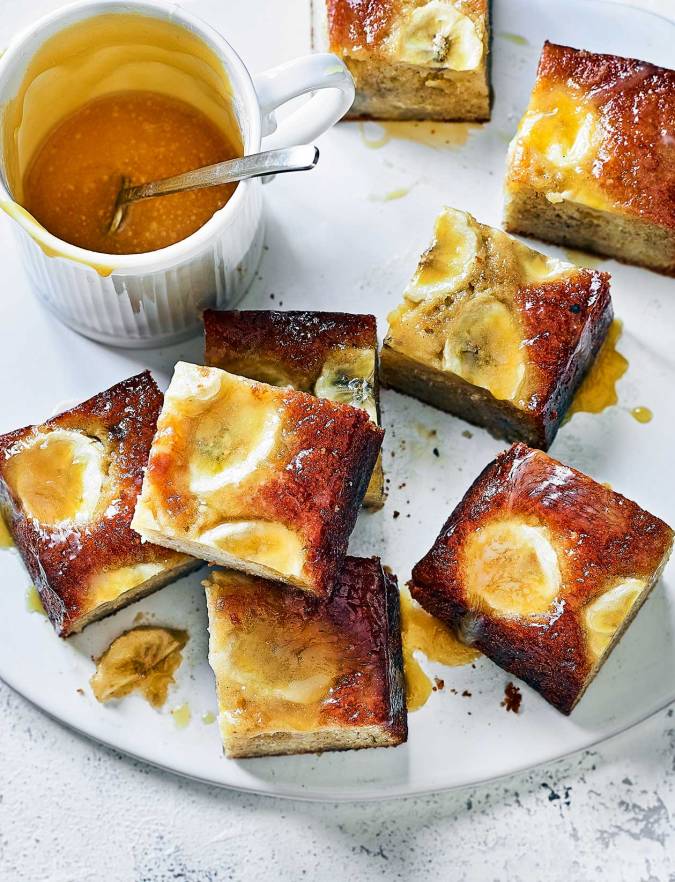 Recipe: Sticky toffee banana cake
