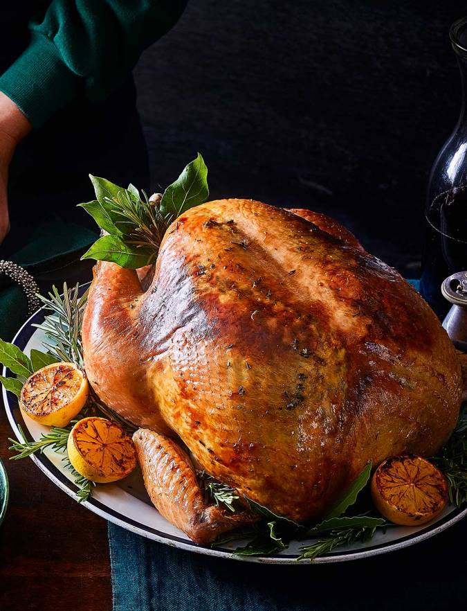Recipe: Rosemary & lemon butter-roasted turkey