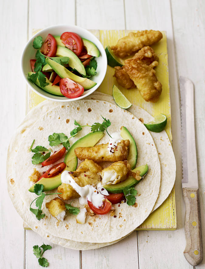 Recipe: Crispy cod burritos
