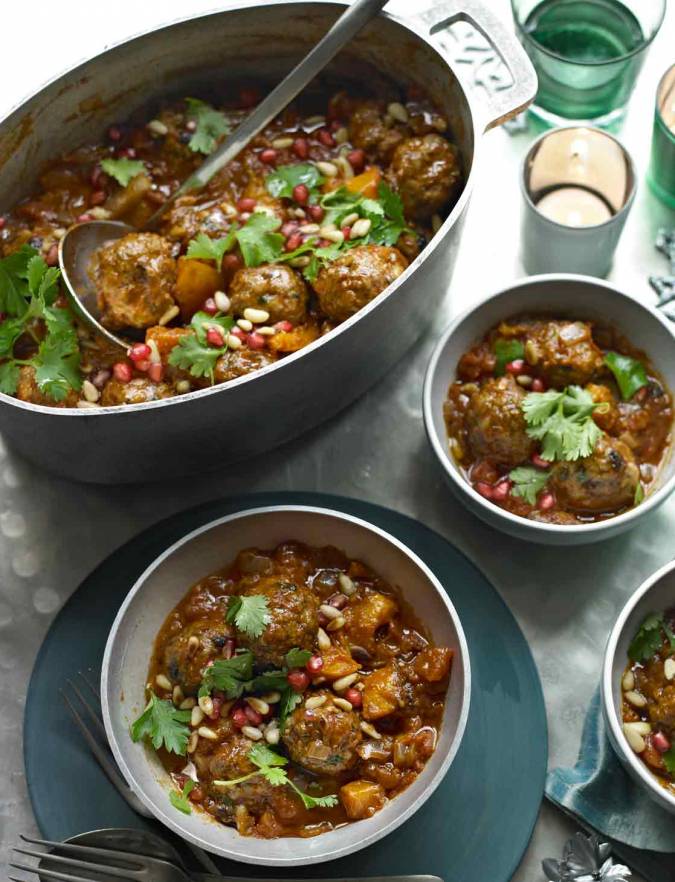 Middle-Eastern spiced meatballs | Sainsbury's Magazine