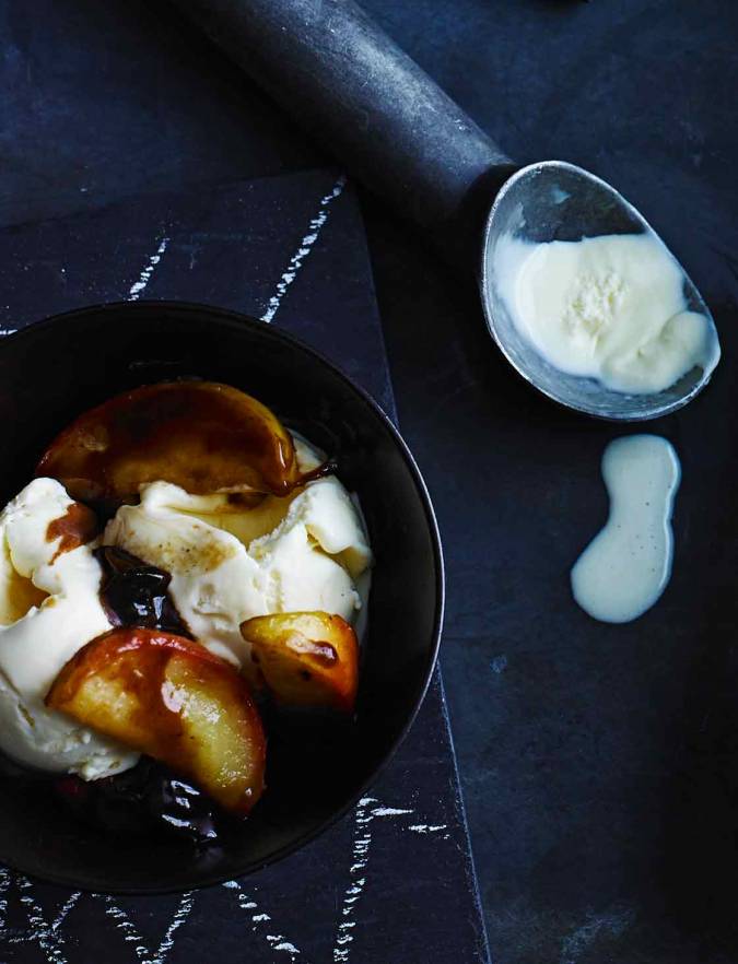 Recipe: Cinnamon and Calvados ice cream