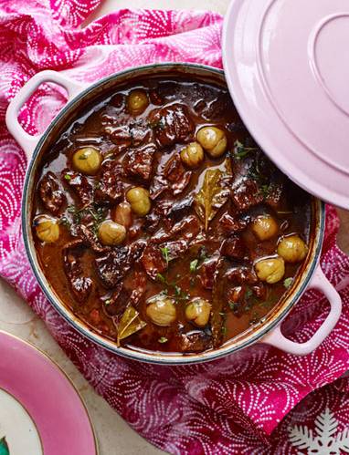 Recipe: Italian beef, porcini and red wine stew