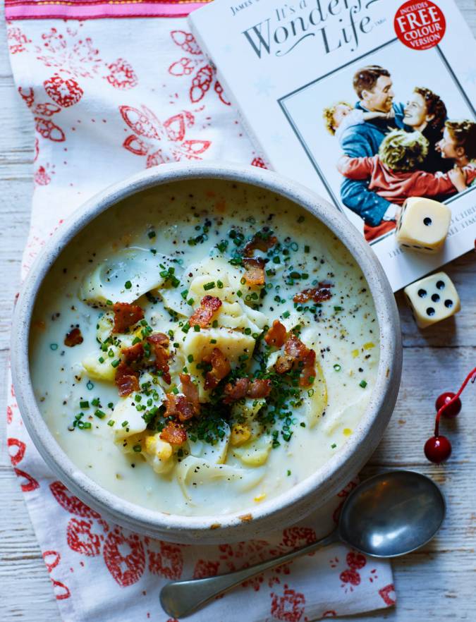 Recipe: Quick smoked haddock and cauliflower chowder